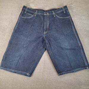 Dickies Y2K‎ Mens Denim Carpenter Shorts Size 38 Blue Jeans Baggy Workwear